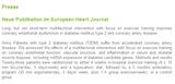 Neue Publikation im European Heart Journal