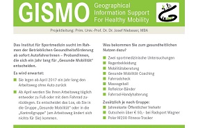 Mobilitätsprojekt GISMO zusammen mit Uni Salzburg gestartet