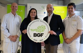 Betriebliche Gesundheitsförderung (BGF): Salzburger Landekliniken erhalten wieder Zertifizierung