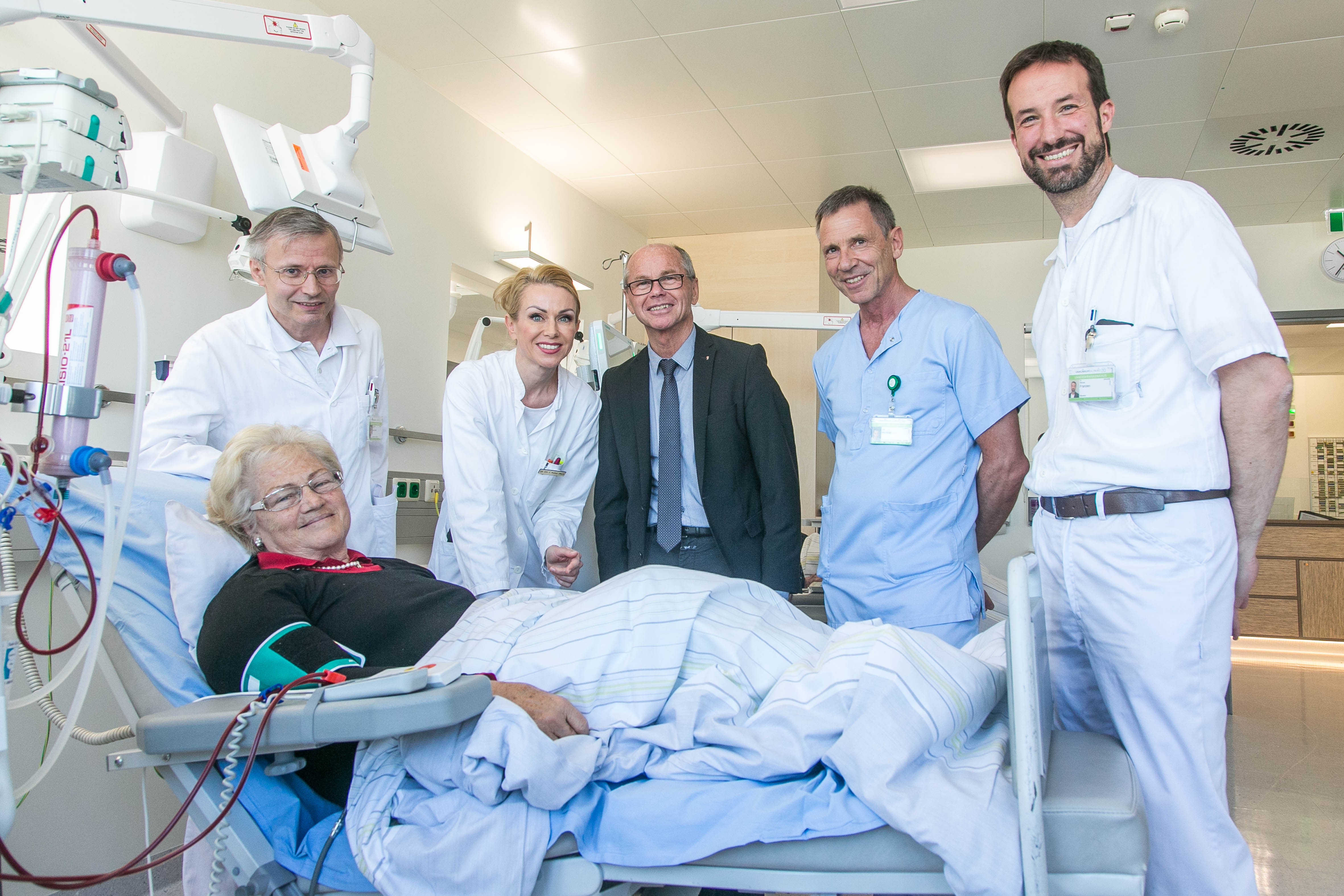 Neue Dialysestation: Hell, freundlich und mehr Platz