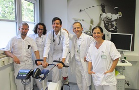 Gastarzt aus Mexico am Universitätsinstitut für Sportmedizin