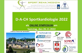 Ankündigung: Samstag, 26. November 2022: D-A-CH Sportkardiologie Symposium 