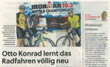 Otto Konrad lernt Radfahren völlig neu!