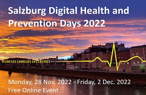 Salzburg Digital Health and Prevention Days 2022 ab 28. November
