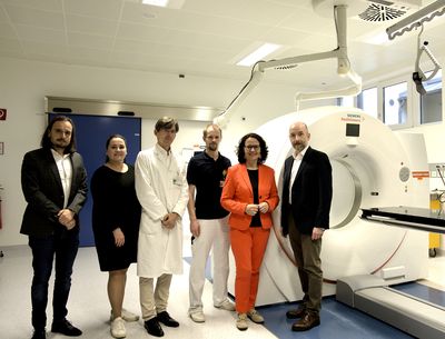 Uniklinikum verbessert Krebsdiagnostik weiter: neues Gebäude für spezielle molekulare Bildgebung durch PET-CT