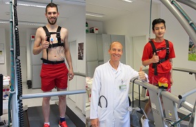 Kämpfer vom Taekwondo Verein Oberndorf in Sportmedizin