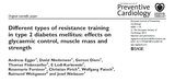 Different types of resistance training in type 2 diabetes mellitus: effects on glycaemic control, muscle mass and strengthA. Egger,D. Niederseer,G. Diem,T. Finkenzeller,E. Ledl-Kurkowski,R. Forstner,C. Pirich,W. Patsch,D. Niederseer,J. Möller, J. Niebauer