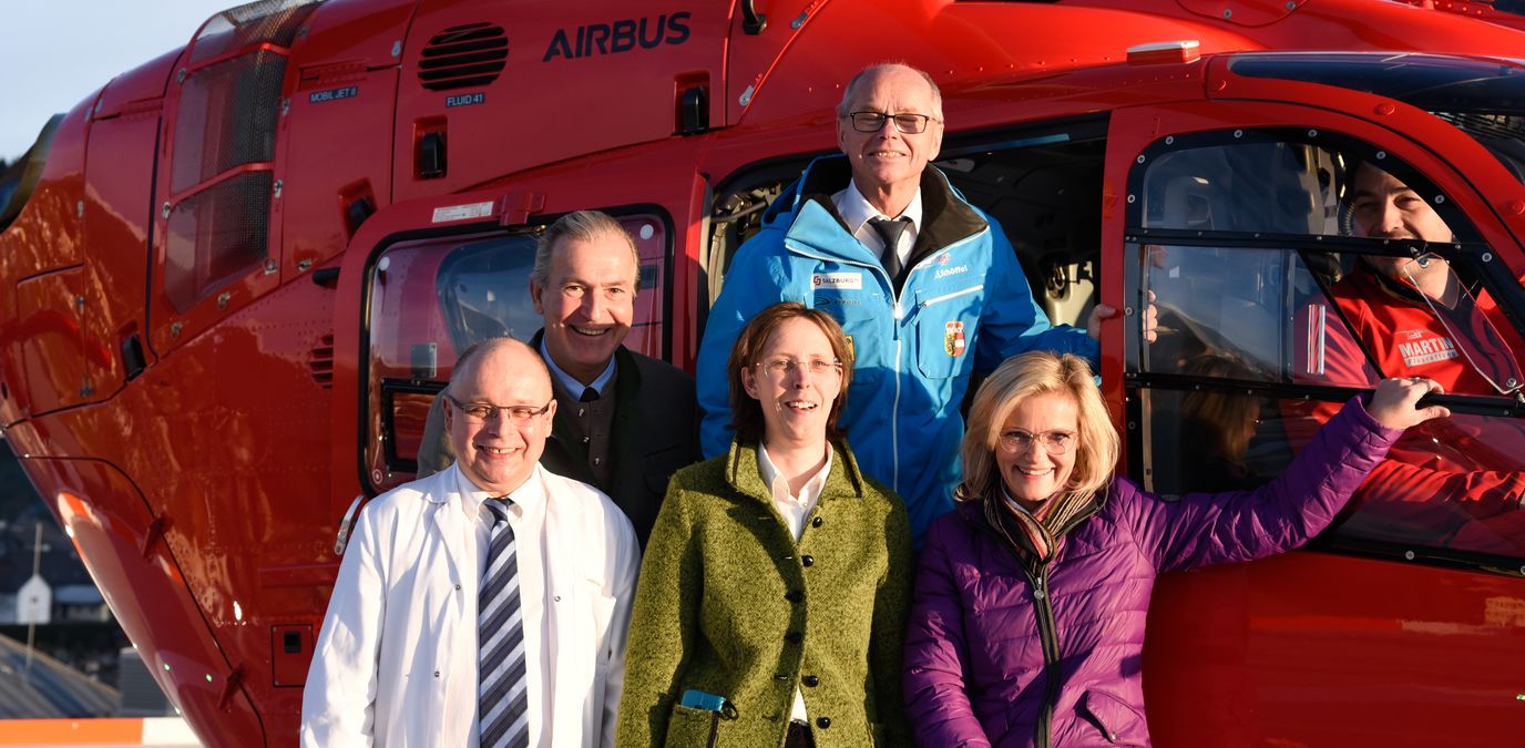 Landesklinik Tamsweg: Neuer Hubschrauberlandeplatz geht in Betrieb