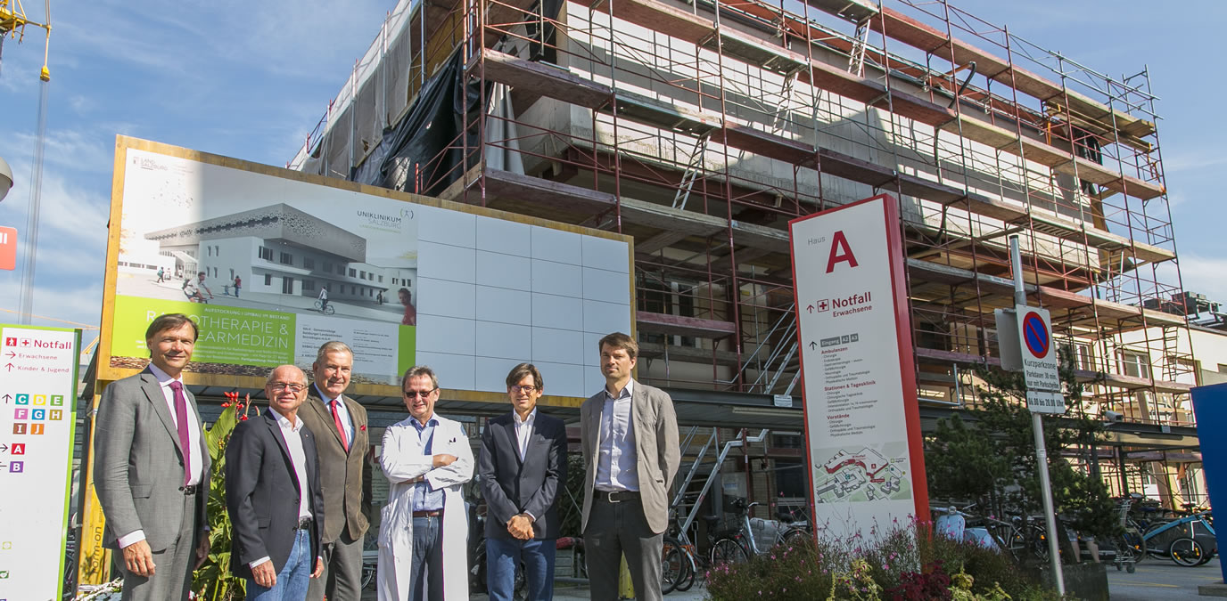 Land investiert 6,8 Mio. Euro: Große Baufortschritte bei den neuen Radiotherapie- und Nuklearmedizin-Stationen 