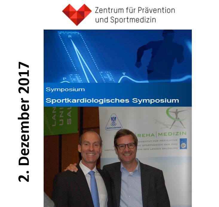 SAVE THE DATE: 02. Dez. 2017 - Sportkardiologisches Symposium in München 