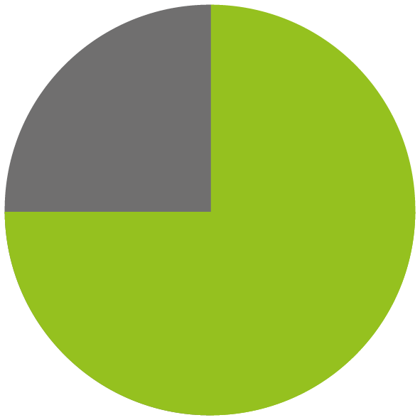 Voll- oder Teilzeit (75 %)