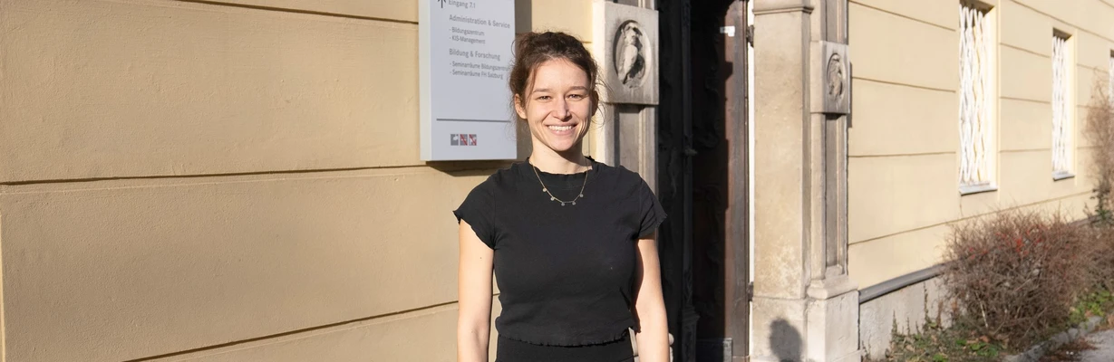 Lea Plunger, Mitarbeiterin in der Medizin- und Informationstechnologie an den Salzburger Landeskliniken