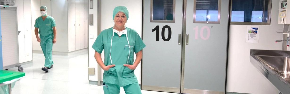 Isabella Radauer, OP-Pflegerin an der Uniklinik für Chirurgie